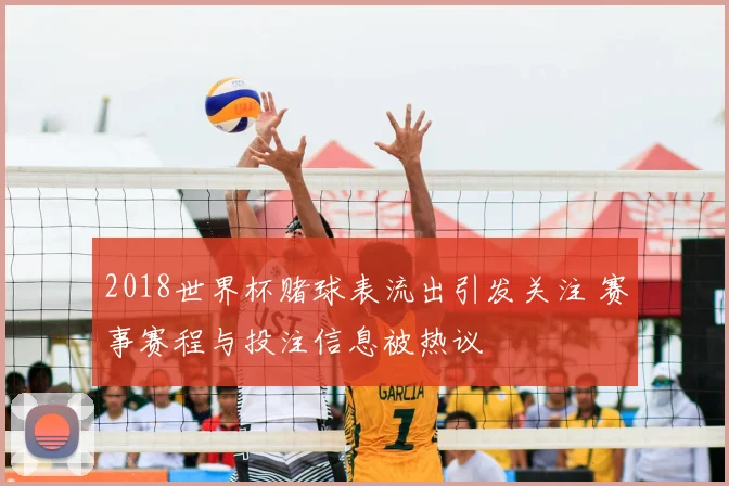 2018世界杯赌球表流出引发关注 赛事赛程与投注信息被热议