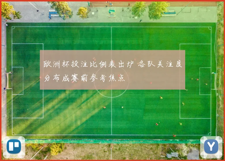 欧洲杯投注比例表出炉 各队关注度分布成赛前参考焦点